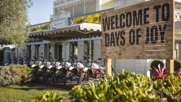 Ducati «Days of Joy»: Επιστρέφουν...διπλά! Ducati «Days of Joy»: Επιστρέφουν...διπλά!