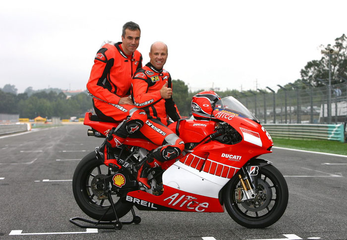 Ο Ντάνιελ Ντέι Λούις fan των Moto GP