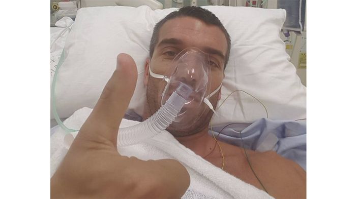 Σε πρώτη φάση καλά τα νέα για τον De Angelis, δεδομένων των τραυματισμών που υπέ Σε πρώτη φάση καλά τα νέα για τον De Angelis, δεδομένων των τραυματισμών που υπέστη.