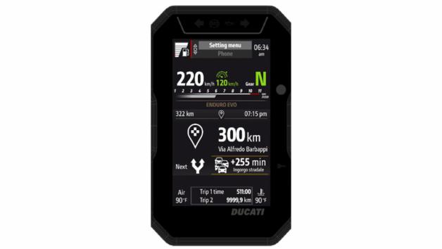 Ducati: Νέο σύστημα πλοήγησης turn by turn (+video)