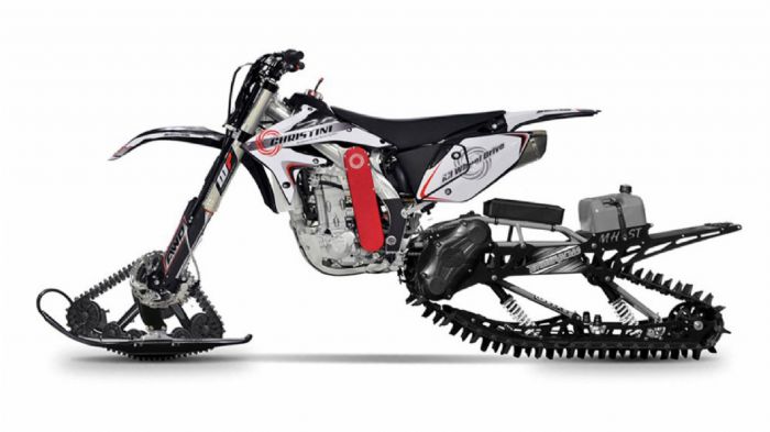 H απόλυτη χιονομοτοσικλέτα από την Christini!