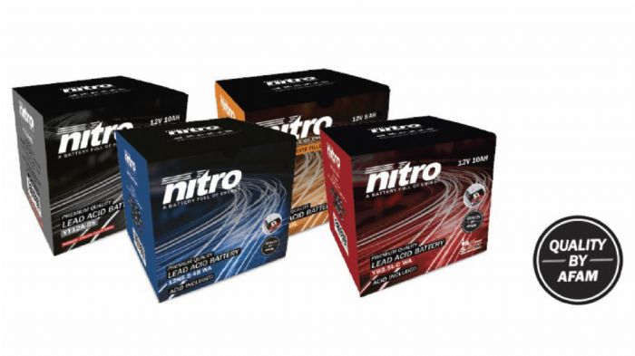 NITRO: Premium μπαταρίες από την AFAM