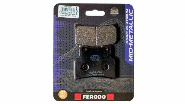 Ferodo Platinum ημι-μεταλλικά τακάκια μοτοσυκλέτας Ferodo Platinum ημι-μεταλλικά τακάκια μοτοσυκλέτας