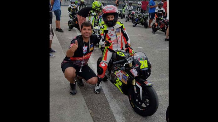 Ανέβηκε στο τρίτο σκαλί του βάθρου σε πίστα που έτρεχε για πρώτη φορά Ανέβηκε στο τρίτο σκαλί του βάθρου σε πίστα που έτρεχε για πρώτη φορά