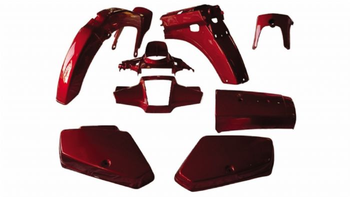 Κιτ πλαστικών GLX Βυσσινί