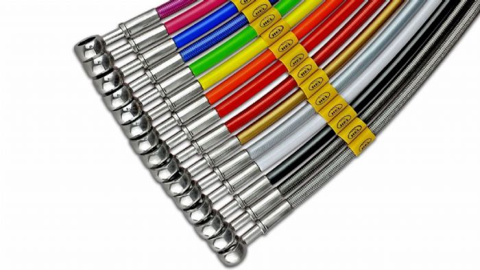 Hel Hoses Kit (2 front lines + 1 rear)