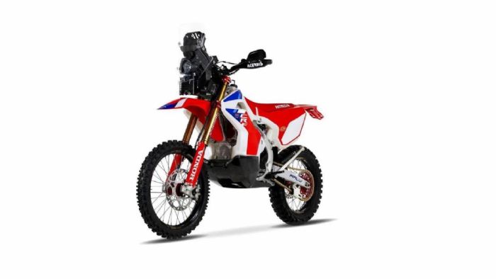 CRF450RX Rally: Καθαρόαιμο αγωνιστικό με 58 ίππους, δύο ρεζερβουάρ και δύο ψυγεία