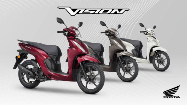 Το Honda Vision 110 συνεχίζει την πορεία του ως ένα από τα πιο πρακτικά και δημοφιλή scooter αστικής μετακίνησης στην Ευρώπη, αποκτώντας νέες χρωματικές επιλογές για το 2026.