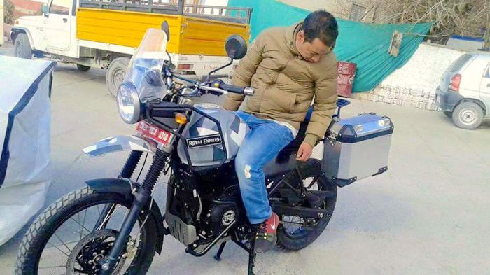 To Himalayan στην τελική του μορφή, όπως θα παρουσιαστεί επισήμως τον Φλεβάρη. To Himalayan στην τελική του μορφή, όπως θα παρουσιαστεί επισήμως τον Φλεβάρη.