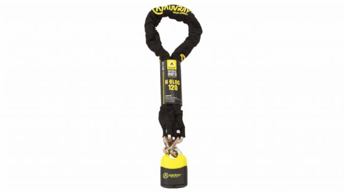 Set αλυσίδα και κλειδαριά Auvray K Block 150