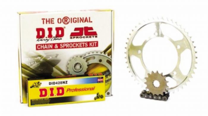 Kit αλυσίδας D.I.D και γραναζιών JT Sprockets για Honda AX 250