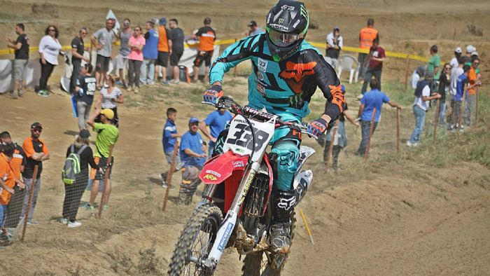 Ο νικητής της κατηγορίας ΜΧ1, Παναγιώτης Κουζής