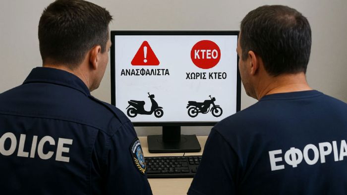 Η ελληνική κυβέρνηση εντόπισε 355.467 οχήματα που είτε είναι ανασφάλιστα, είτε δεν έχουν περάσει ΚΤΕΟ, είτε χρωστούν τέλη κυκλοφορίας, μέσω εκτεταμένης ηλεκτρονικής διασταύρωσης.