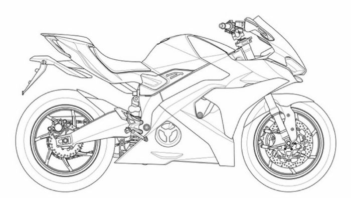 Τα σχέδια που κατοχυρώθηκαν για το KYMCO SuperNEX. 