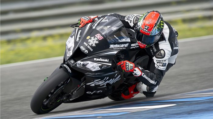 Ο Tom Sykes κατάφερε να βρει ένα setup που τον βολεύει στη βrοχή κατά τη διάρκει Ο Tom Sykes κατάφερε να βρει ένα setup που τον βολεύει στη βrοχή κατά τη διάρκεια του τεστ στη Jerez.