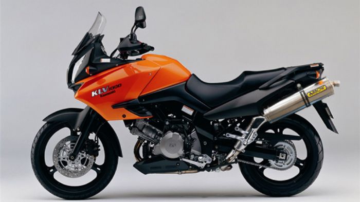 Αντικόφτης και εξατμίσεις για Kawasaki KLV 1000