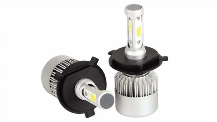 Ζεύγος Λάμπες Led S2 H4 COB 8000LM-6500K