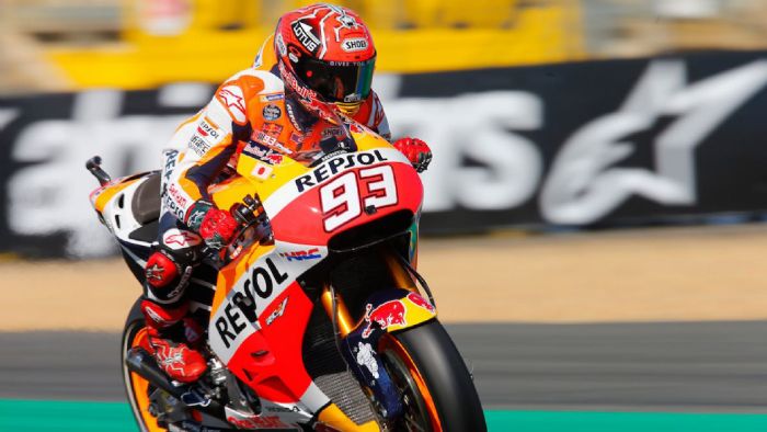 O Marc Marquez θα ήθελε βελτίωση στην επιτάχυνση των Honda όσο το δυνατόν πιο γρ O Marc Marquez θα ήθελε βελτίωση στην επιτάχυνση των Honda όσο το δυνατόν πιο γρήγορα, για να γίνουν ακόμη πιο ανταγωνιστικές στο πρωτάθλημα.