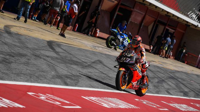 Πολύ ικανοποιημένος από τις δοκιμές της Βαρκελώνης είναι ο Marc Marquez. 