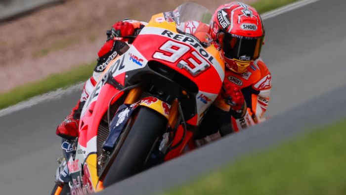 Για όγδοη φορά νικητής στην Γερμανική πίστα ο εκπληκτικός σήμερα Marc Marquez. Για όγδοη φορά νικητής στην Γερμανική πίστα ο εκπληκτικός σήμερα Marc Marquez.