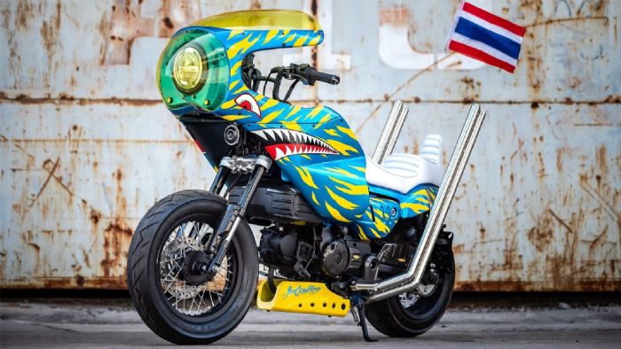 Η τέχνη της μετατροπής: Όταν η Honda Monkey συναντά το Bosozoku