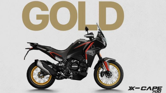 Η Moto Morini X-Cape 700 Gold Edition παρουσιάστηκε επίσημα για την ιταλική αγορά και υπόσχεται να ανεβάσει τον πήχη στην κατηγορία των μεσαίων adventure μοτοσυκλετών.