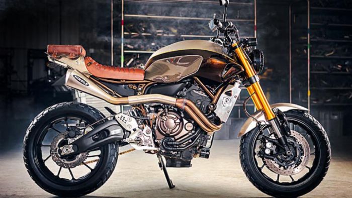 Το MT-07 Scrambler 60/40 του Rob Chappell.
