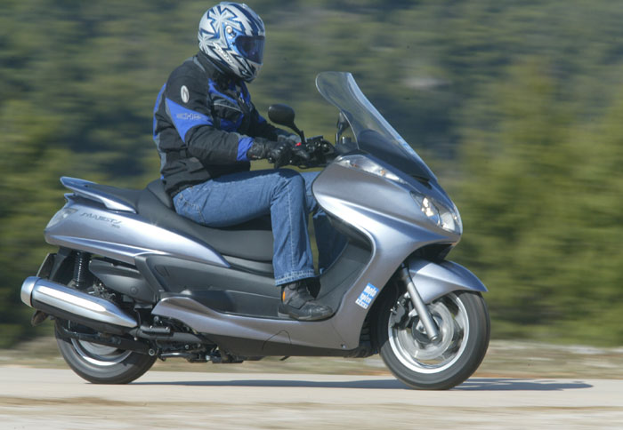 Yamaha Majesty: «Αρχοντική» μετακίνηση