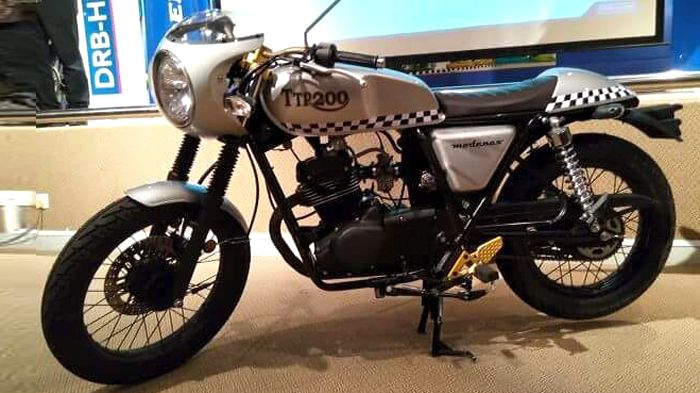 Η νέα concept μοτοσικλέτα που παρουσίασε η Modenas, η οποία δείχνει να βρίσκεται Η νέα concept μοτοσικλέτα που παρουσίασε η Modenas, η οποία δείχνει να βρίσκεται πολύ κοντά στην παραγωγή.