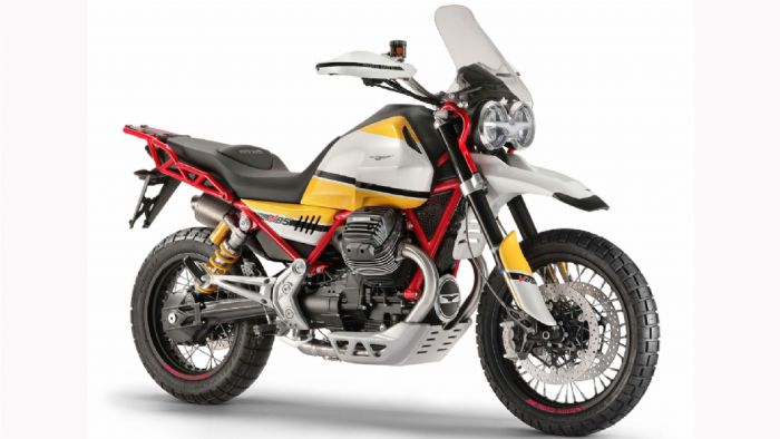 850 κυβικά και 80 ίπποι απο τον νέο δικύλινδρο της Moto Guzzi. 