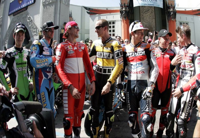 Οι σταρ του Moto GP στο Χόλυγουντ