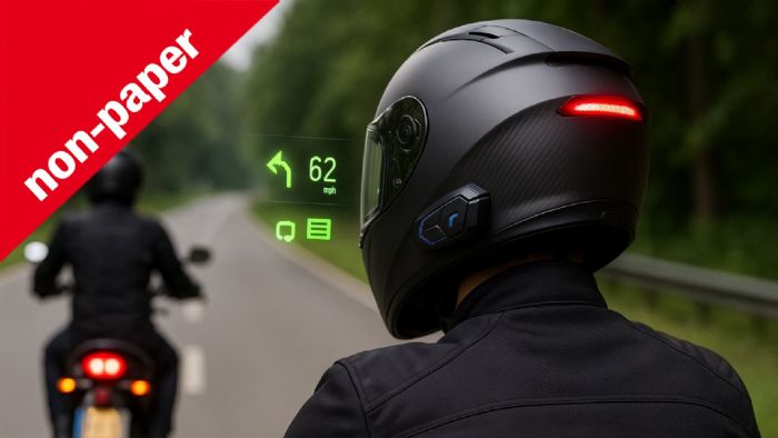 Ενδοεπικοινωνία, φως κινδύνου και λοιπά gadget ή τελείως «γυμνό» κράνος;