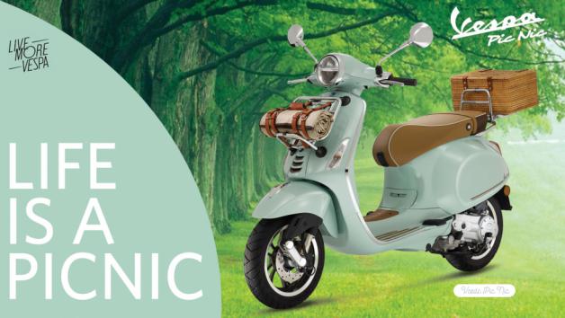 Vespa Primavera Pic Nic: Φέρε μόνο τα κρασιά