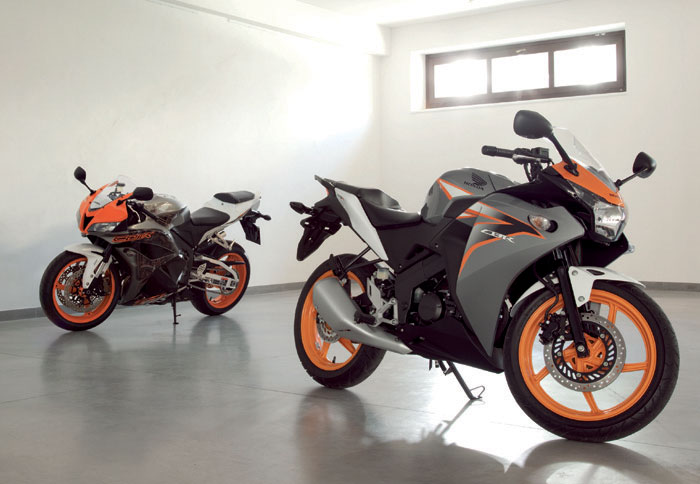 Μοτοσικλέτες 125-250 κ.εκ. του 2011 