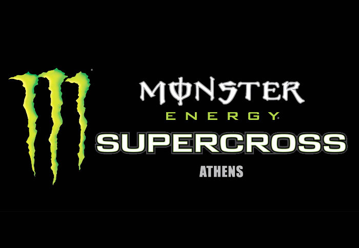Monster Energy Athens Supercross μία παγκοσμίου επιπέδου διοργάνωση.