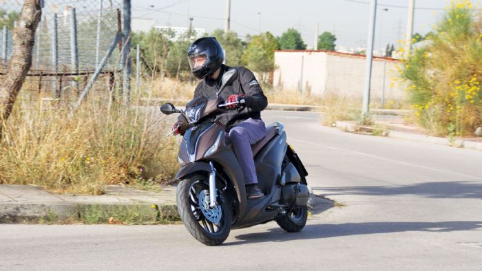 Δοκιμάζοντας το KYMCO People S 150i