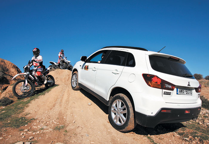 Μοτοσικλέτα vs ATV vs SUV