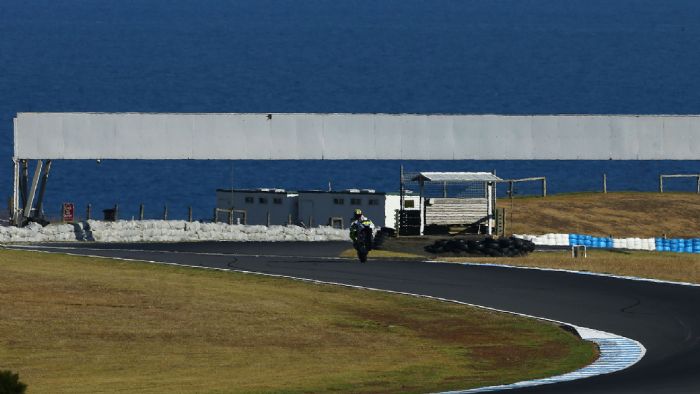 Φωτογραφία του Valentino Rossi στο Phillip Island, την γρηγορότερη πίστα του προ Φωτογραφία του Valentino Rossi στο Phillip Island, την γρηγορότερη πίστα του προγράμματος των Moto GP.