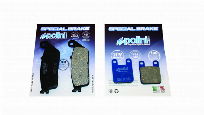 Ανθεκτικά τακάκια της εταιρίας Polini