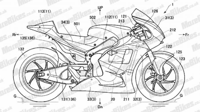 Δεν διακρίνεται κάποιο φλας, για να ξέρουμε αν πρόκειται για μοτοσυκλέτα παραγωγής