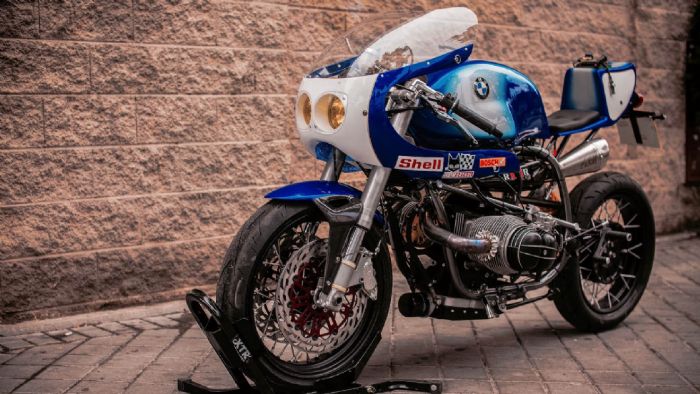 H καταπληκτική BMW R100R Racer του Pepo Rosell.