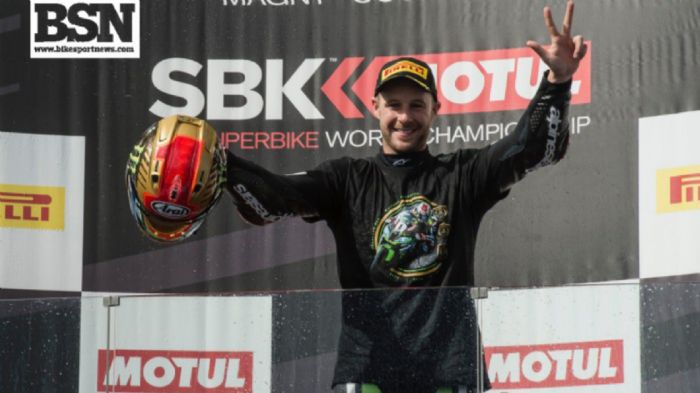 3ο συνεχόμενο πρωτάθλημα για τον Rea 3ο συνεχόμενο πρωτάθλημα για τον Rea