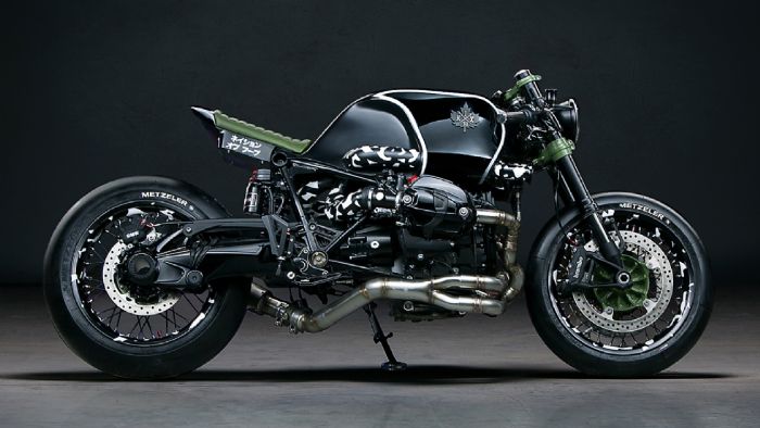 Η R nineT της Diamond Atelier. Το επίπεδο της δουλειάς είναι προφανές. 