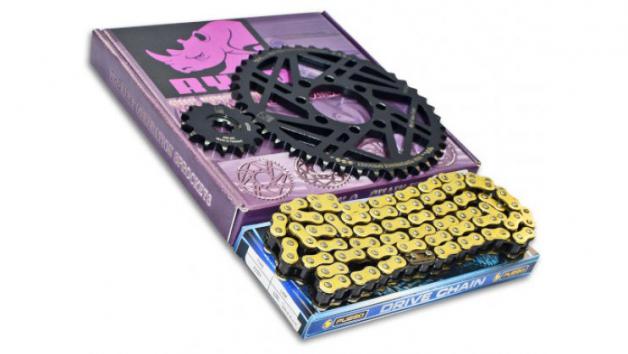 Ryno σετ γρανάζια και ενισχυμένη αλυσίδα για Kawasaki Kaze-R 115 Ryno σετ γρανάζια και ενισχυμένη αλυσίδα για Kawasaki Kaze-R 115