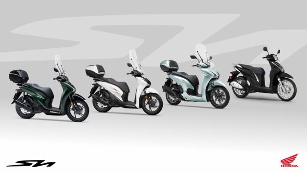 Honda SH: Νέοι χρωματισμοί και Euro5+ για το 2024