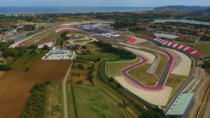 Η πίστα του Misano είναι δίπλα στις ακτές τις Αδριατικής