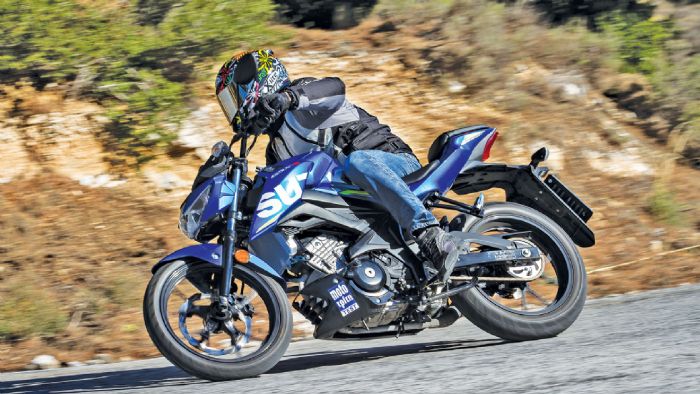 Δοκιμάζοντας το Suzuki GSX-S 125
