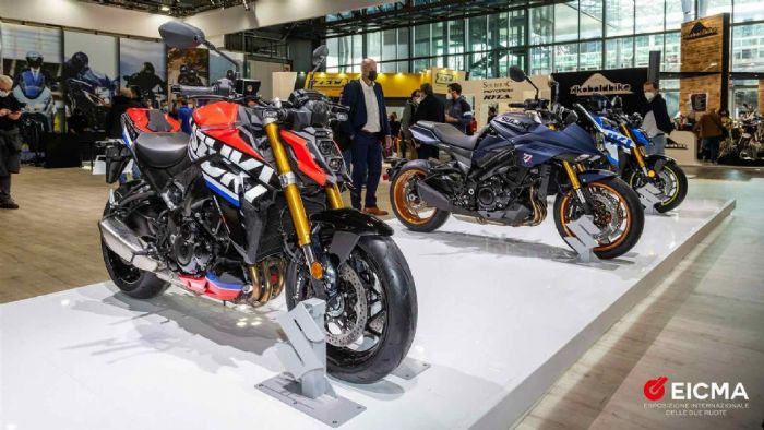 H Suzuki στην EICMA: Έμφαση στα «πράσινα» μοντέλα και στους αγώνες