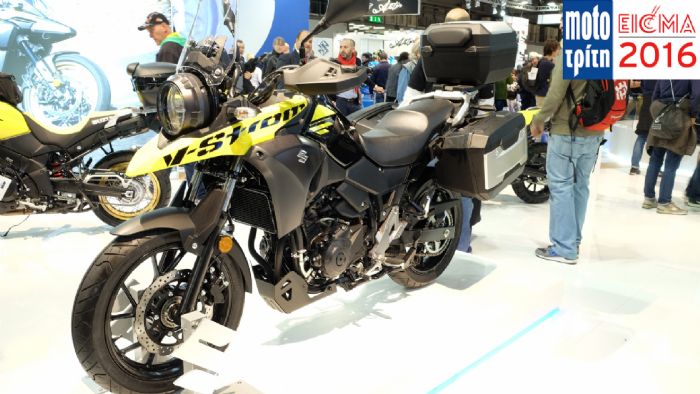 Όσα απαθανάτισε ο φωτογραφικός μας φακός, από την έκθεση της EICMA και το περίπτερο της Suzuki! 