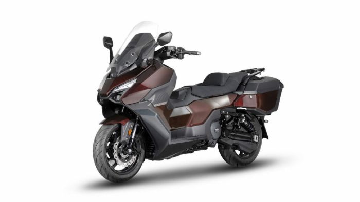 SYM TTL BT: Δικύλινδρο mega scooter με χώρους για μετακόμιση